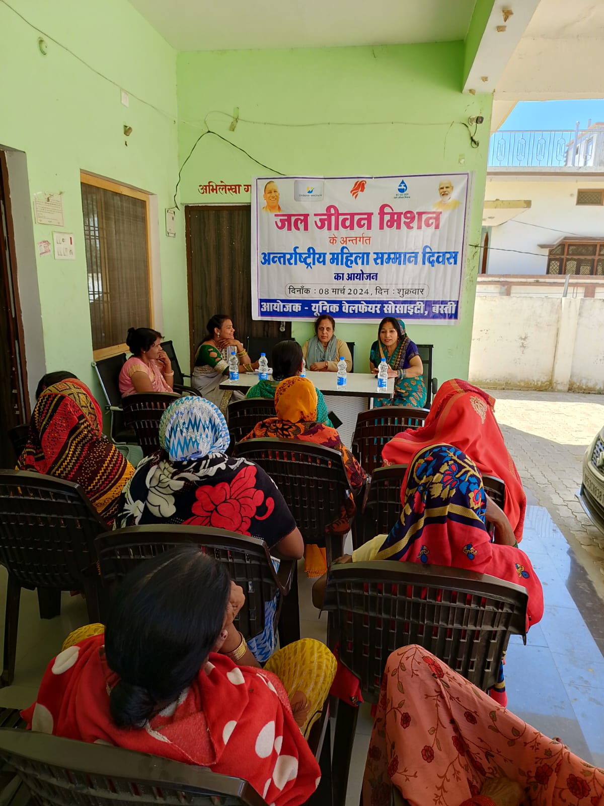 Adult literacy class